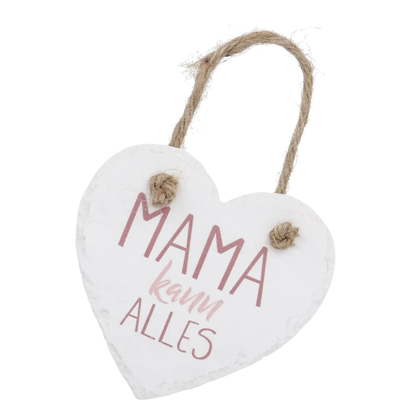 Anhänger Herz Mit Spruch, Alles, 10 Cm