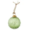 Anhänger Ornament, Kugel/grün, 7 Cm
