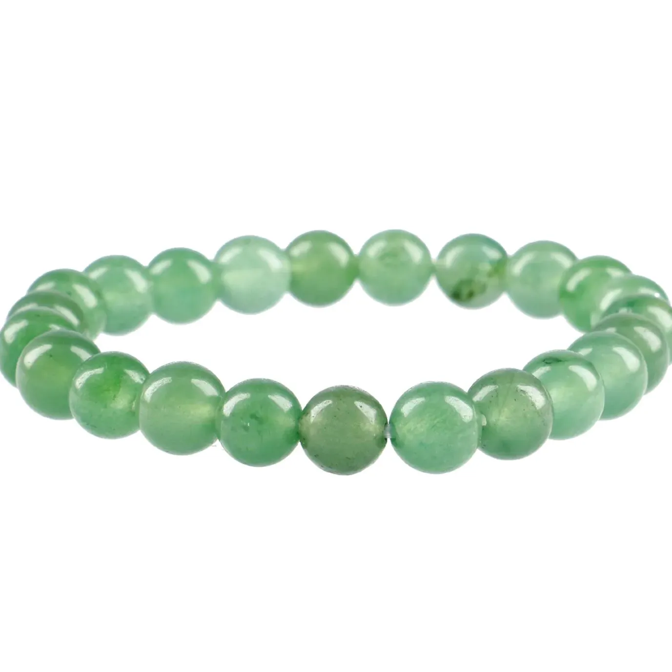 Armband Edelstein-Energie, Aventurin/grün