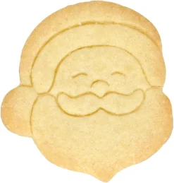 Ausstechform Weihnachtsmann, Kopf, 6 Cm