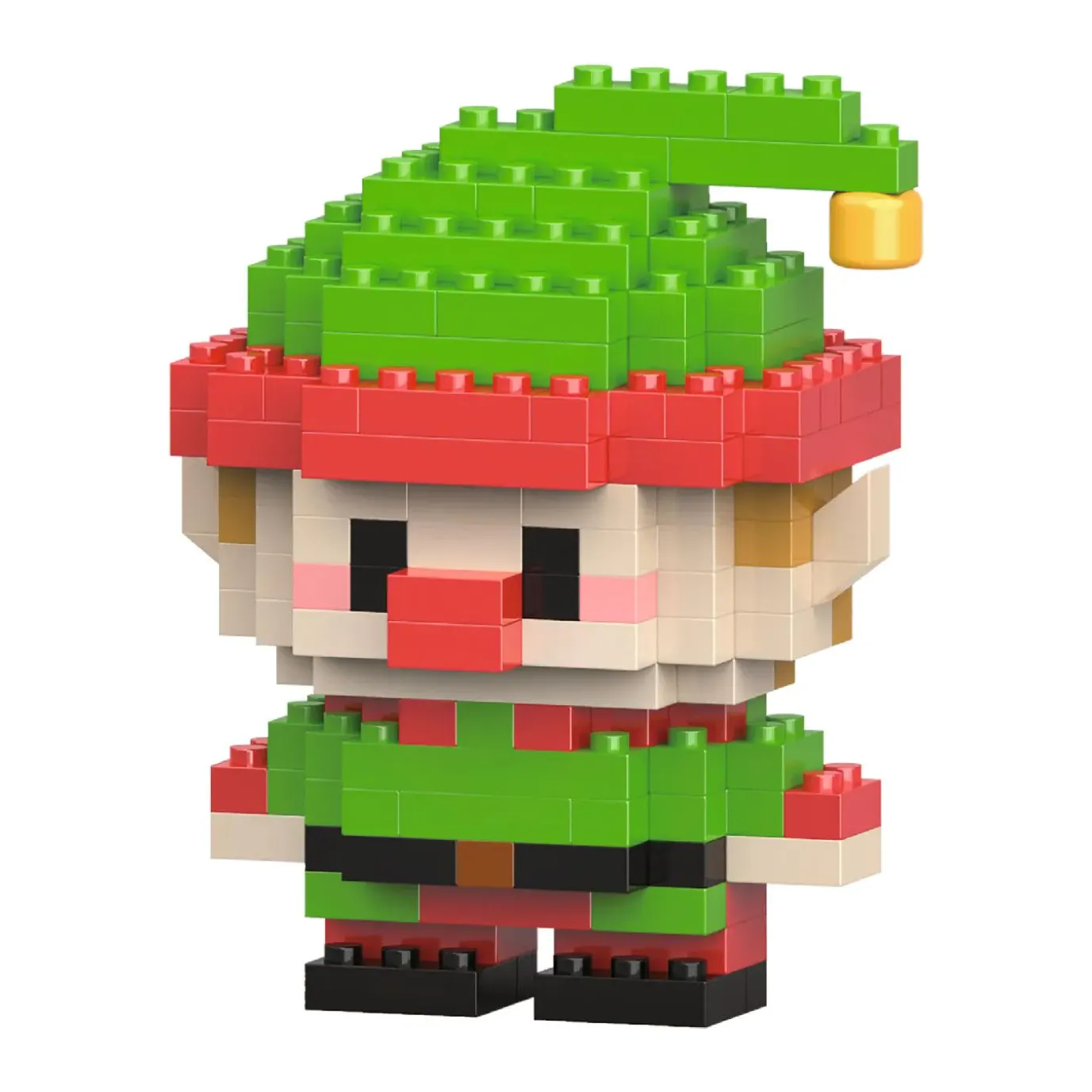 Bausteine-Set 3D, Xmas/Elf, Klein