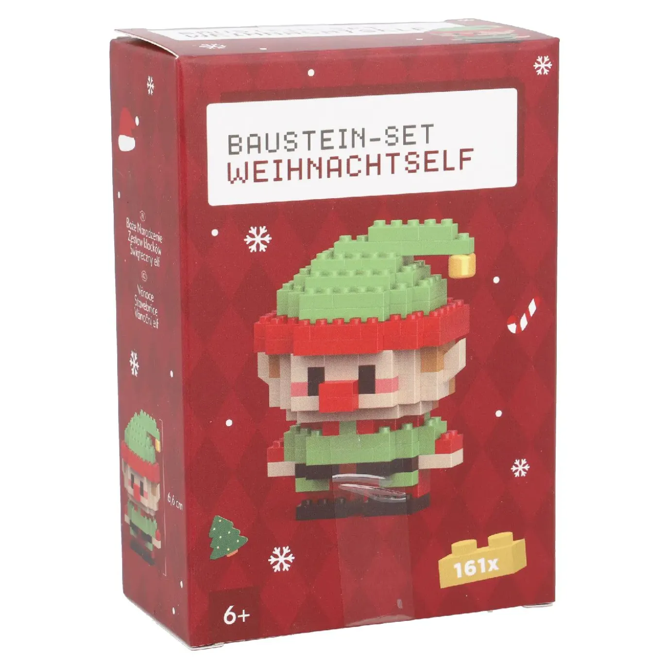 Bausteine-Set 3D, Xmas/Elf, Klein