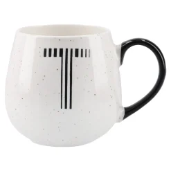 Becher Buchstabe/bauchig, T, 435 Ml