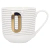 Becher Buchstabe/Streifen, O, 450 Ml