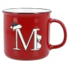 Becher Buchstabe/Weihnachten, M/weiß, 540 Ml