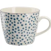 Becher China, Blau, Dots, 300 Ml