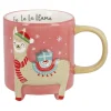 Becher Xmas/Tierfuß, Lama, 480 Ml