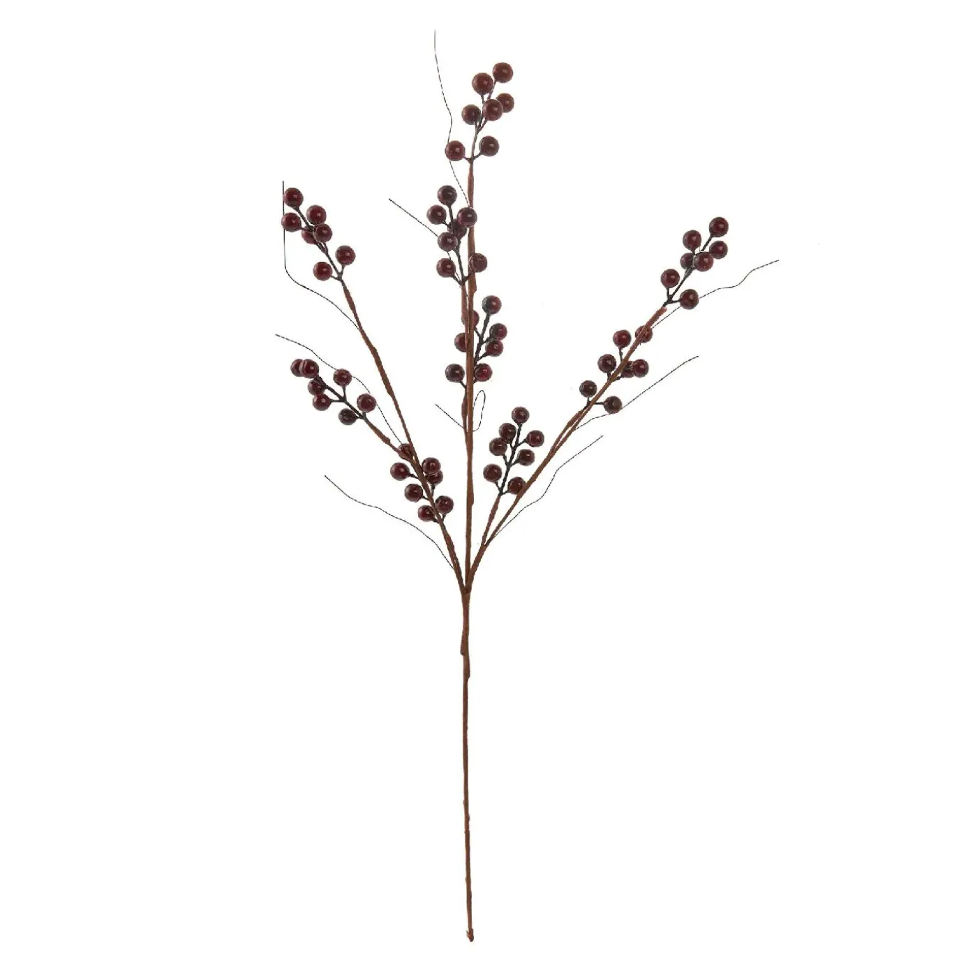 Beerenzweig, Dunkelrot, 70 Cm