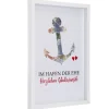 Bilderrahmen Geldgeschenk, Anker, 20 X 30 Cm