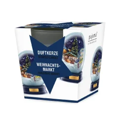 Duftkerze Im Glas, Xmas, Weihnachtsmarkt