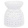 Duftlampe Motiv, Kreuze/weiß, 9.5 Cm