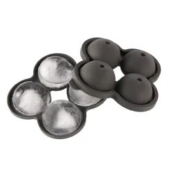 Eiswürfelform Kugel, Schwarz