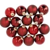 15er Glaskugeln 6 Cm, Rot