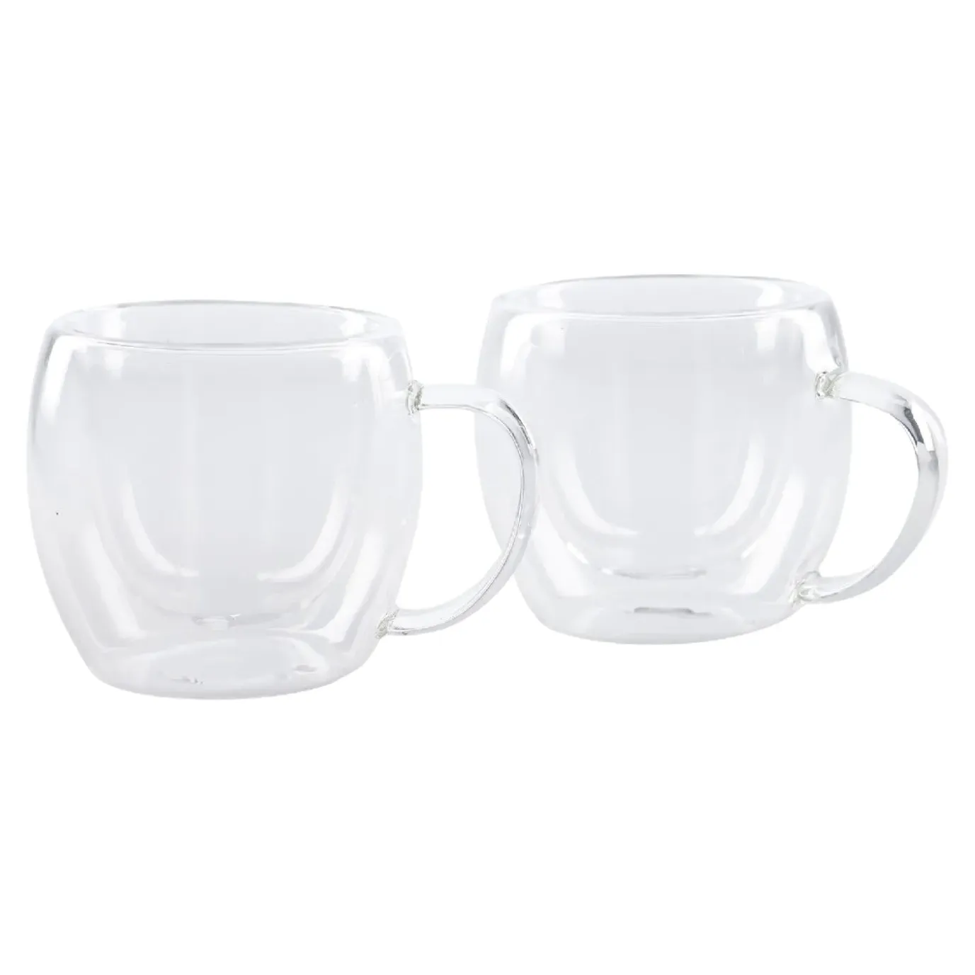 2er Set Doppelwand-Espressoglas, 80 Ml