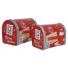 2er Set Keksdose Briefkasten, Rot