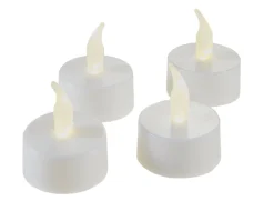 4er Set LED-Teelicht Mit Timer