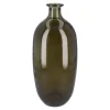 Flaschenvase Napoles, Dunkelgrün, 38 Cm