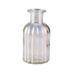 Flaschenvase Pearl, Rillen/rund, 10.5 Cm