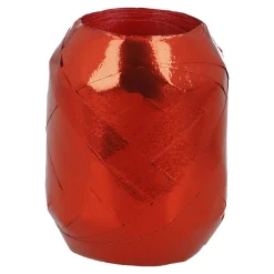 Geschenkband Eiknäuel, Uni/rot, 30 M