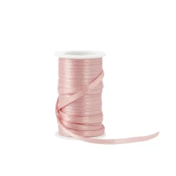 Geschenkband Satin, Altrosa, 3mm X 10m