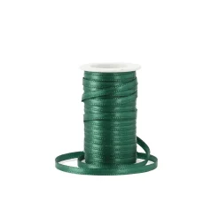 Geschenkband Satin, Dunkelgrün, 3mm X 10m
