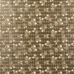 Geschenkpapier Bär, Gold, 2 M