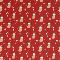 Geschenkpapier Mix, Elch/rot, 2 M