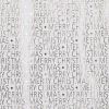 Geschenkpapier Prägung/Schrift, Creme/gold, 2 M