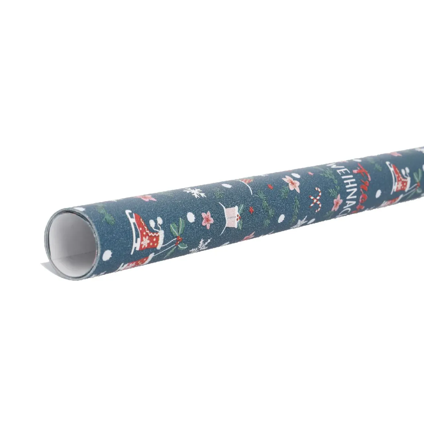 Geschenkpapier Weihnachtsmix, Schrift, 2 M