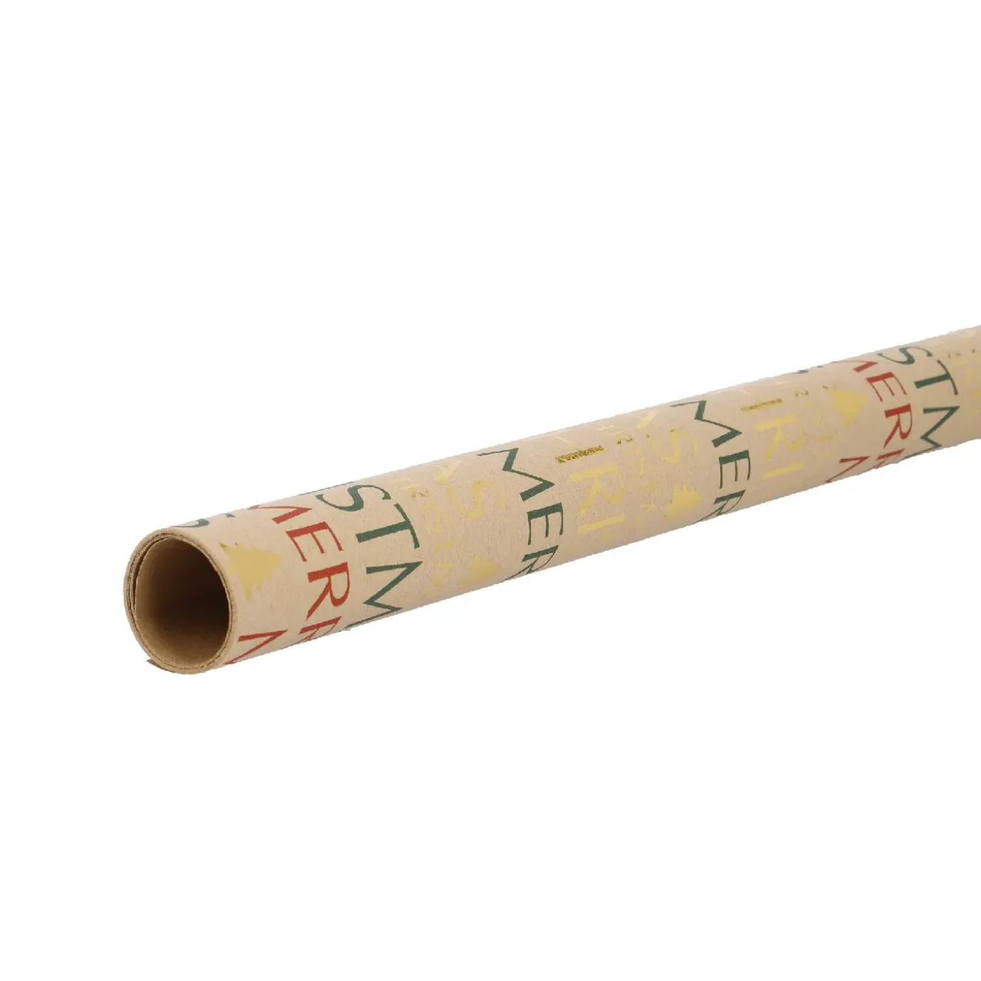 Geschenkpapier Xmas-Motiv, Schrift, 2 M