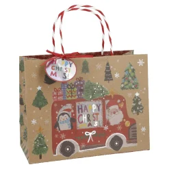 Geschenktüte Motiv, Bus, 23 X 18 Cm