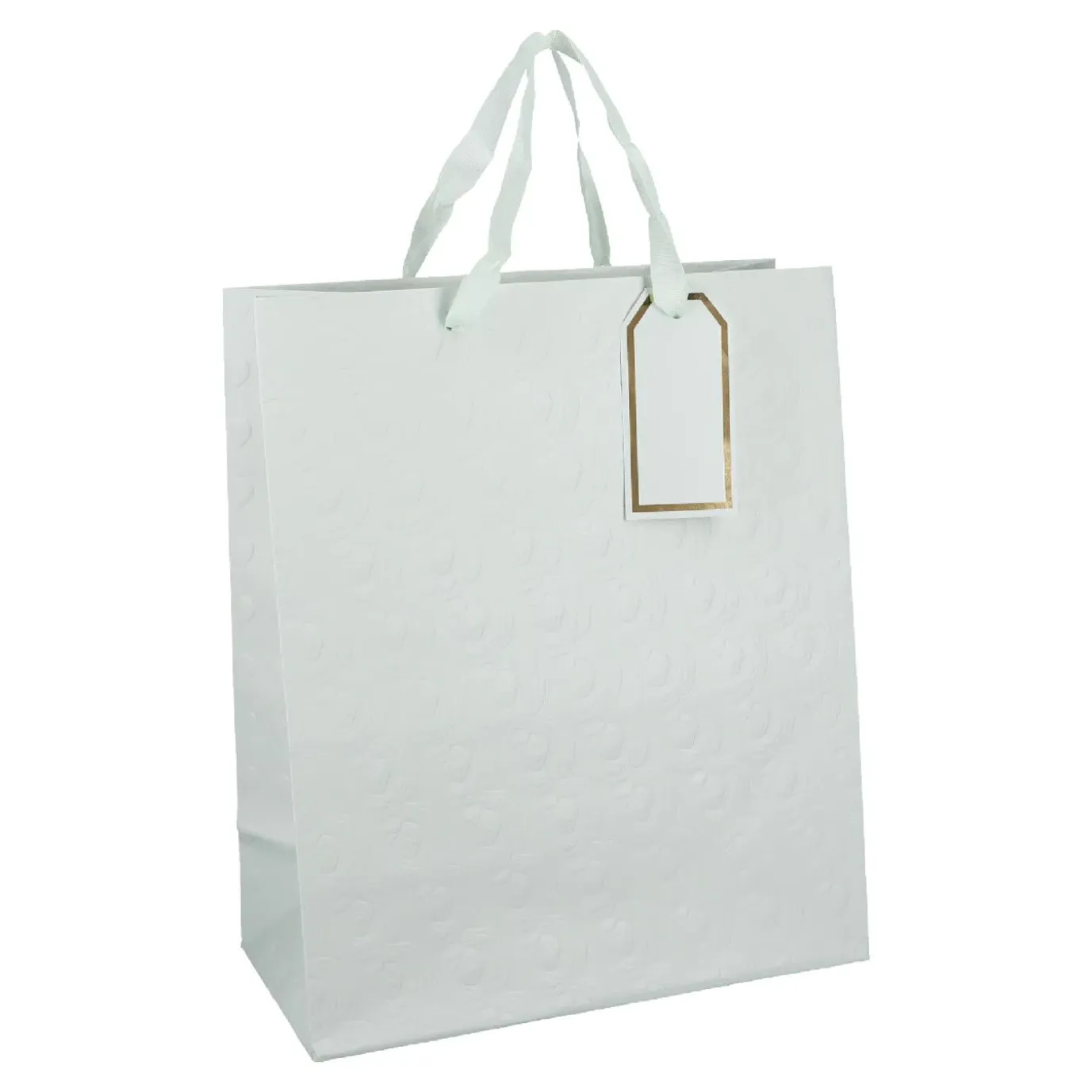 Geschenktüte Prägung, Mintgrün, 25.4 X 30.5 Cm