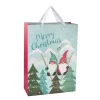 Geschenktüte Wichtel/Baum, Ski, 33 X 46 Cm