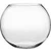 Glas-Kugelvase, Höhe 27 Cm