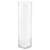 Glas-Vase Zylinder, 12 X 40 Cm
