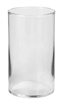 Glas-Vase Zylinder, 11 X 20 Cm