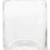 Glas-Windlicht Zylinder, Dick, 19 X 24 Cm