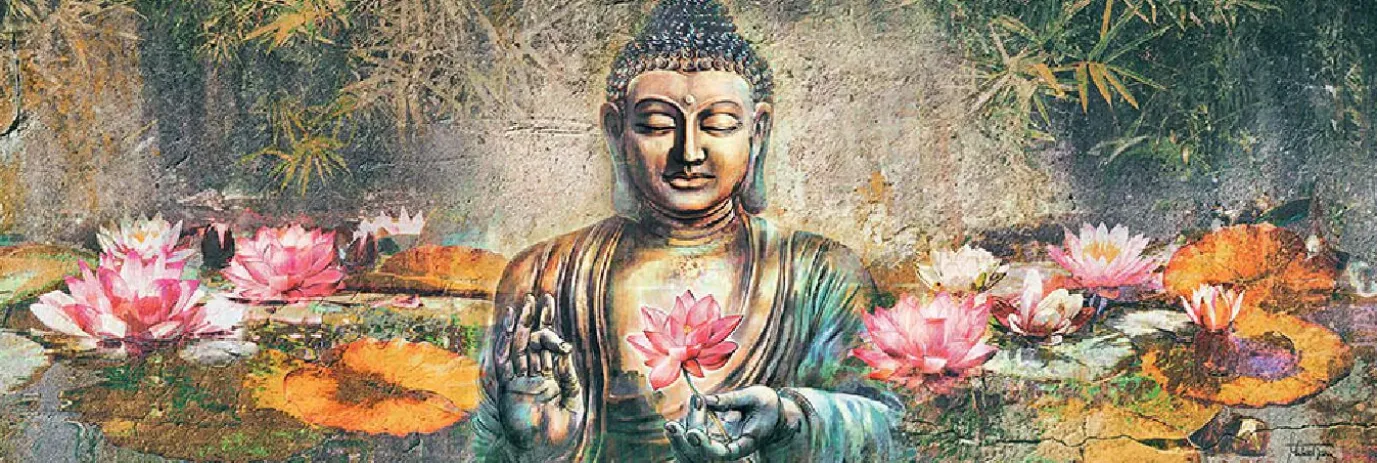 Jumboposter Lotus Buddha, Nr. 11