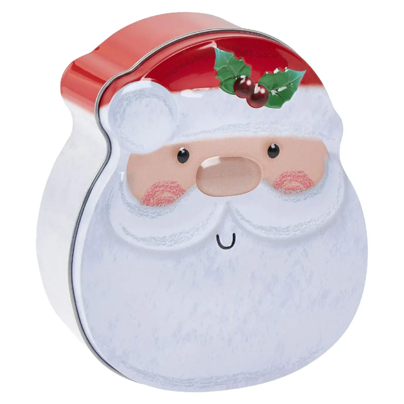 Keksdose Weihnachtsfigur, Weihnachtsmann, 13 Cm