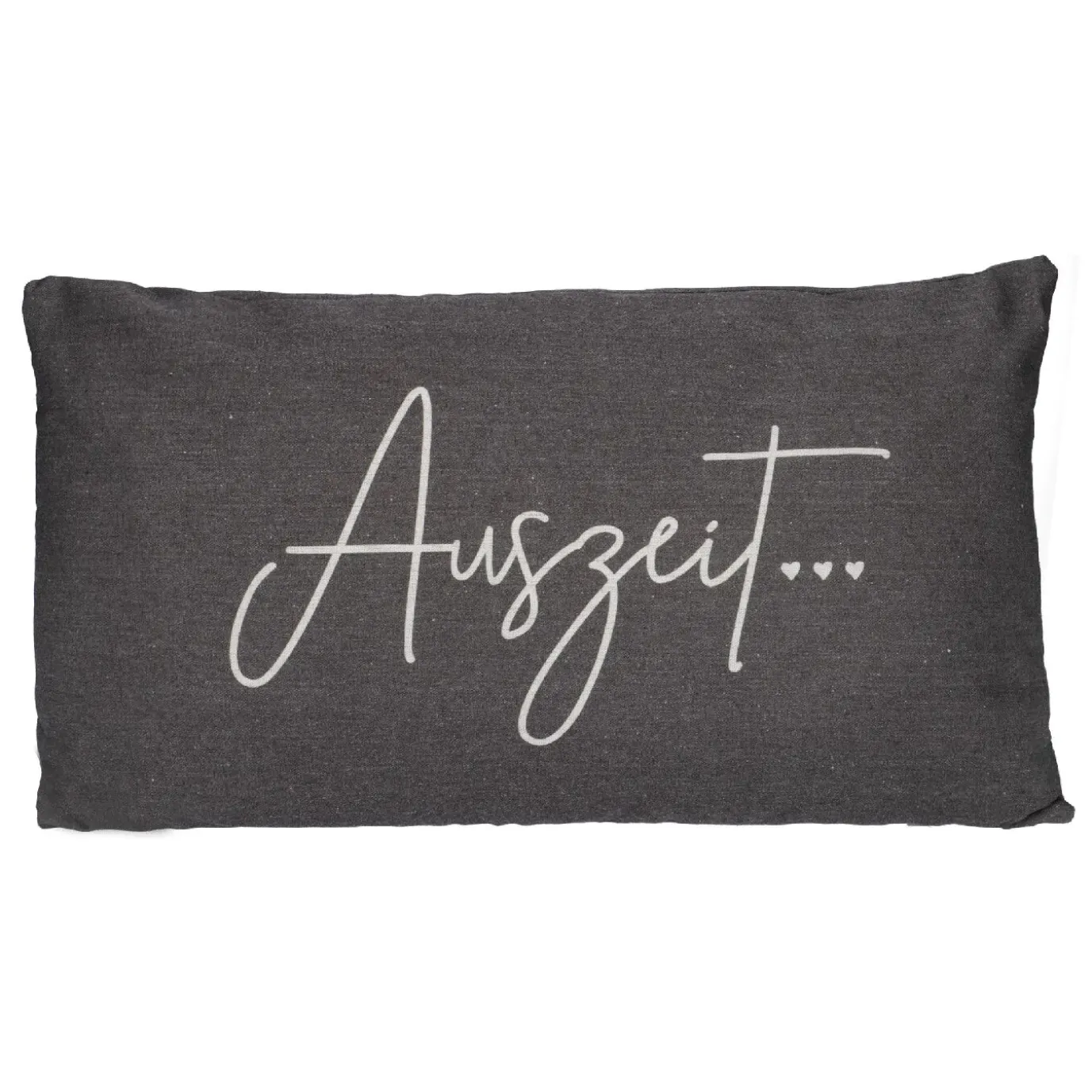 Kissen Auszeit, Grau, 50 X 30 Cm