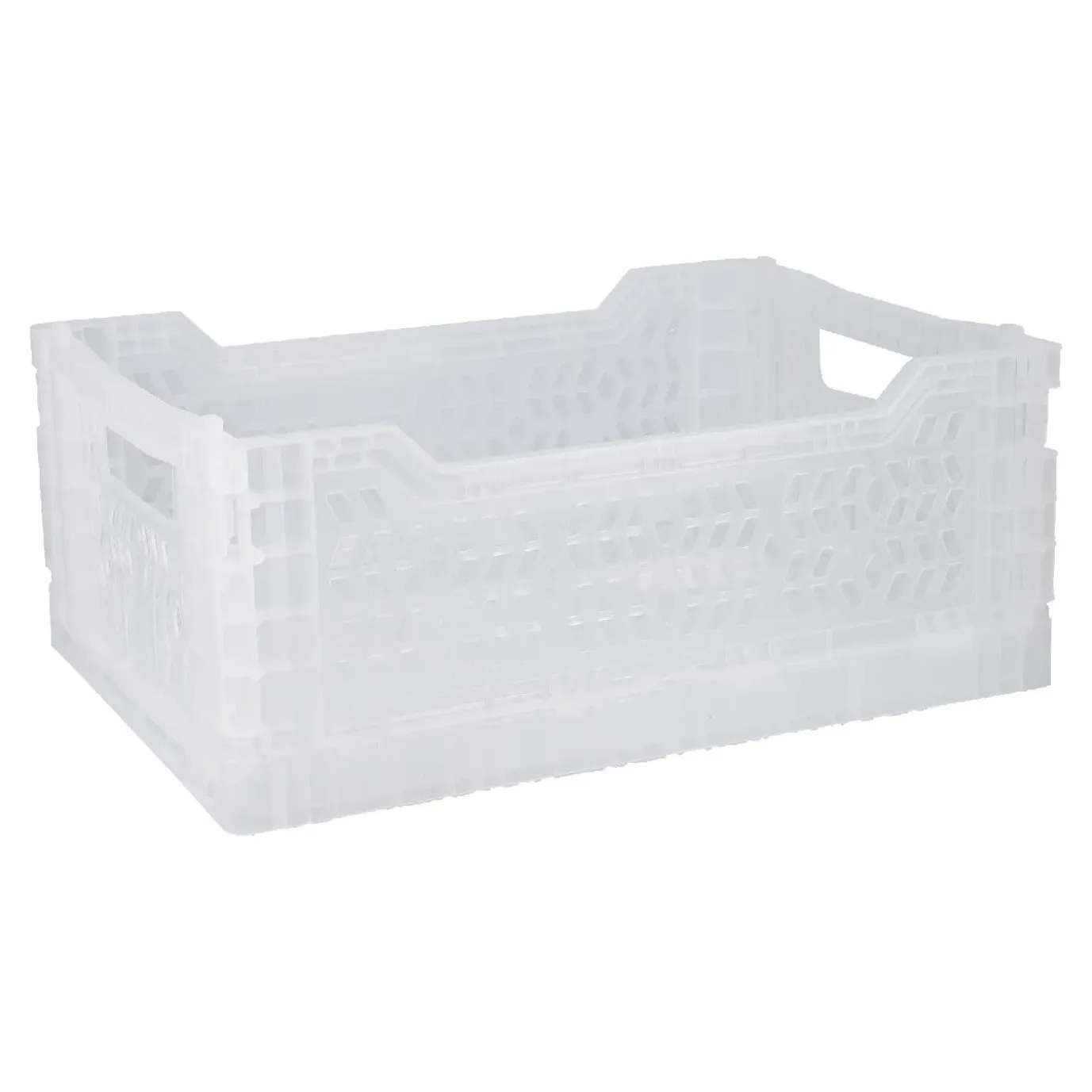 Klappbox, 34 X 24 X 13 Cm, Transparent