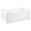 Klappbox, 34 X 24 X 13 Cm, Weiß