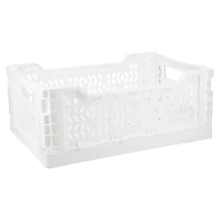 Klappbox, 34 X 24 X 13 Cm, Weiß