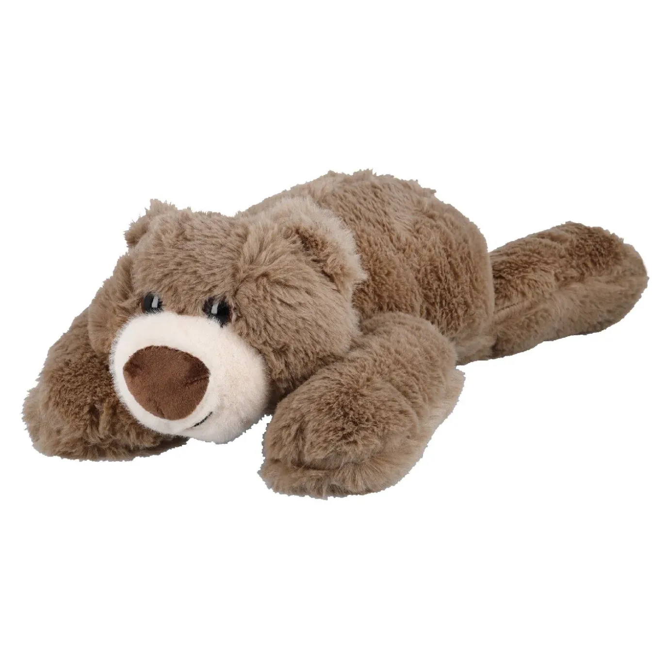 Kuscheltier Bär, Liegend/braun, 46 Cm