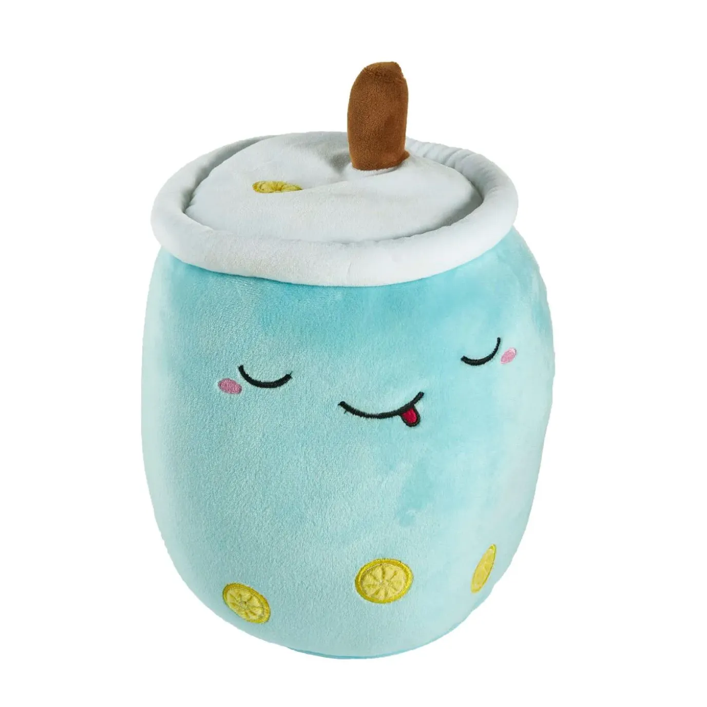 Kuscheltier Bubble Tea, Zitrone, 25 Cm