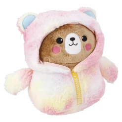Kuscheltier Hoodie, Bär/braun, 28 Cm