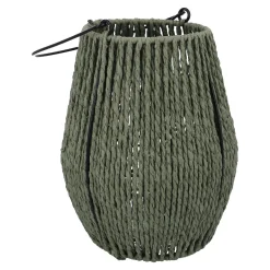 Laterne Seil, Grün, 21 Cm