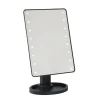 LED-Spiegel, Schwarz, 31 Cm