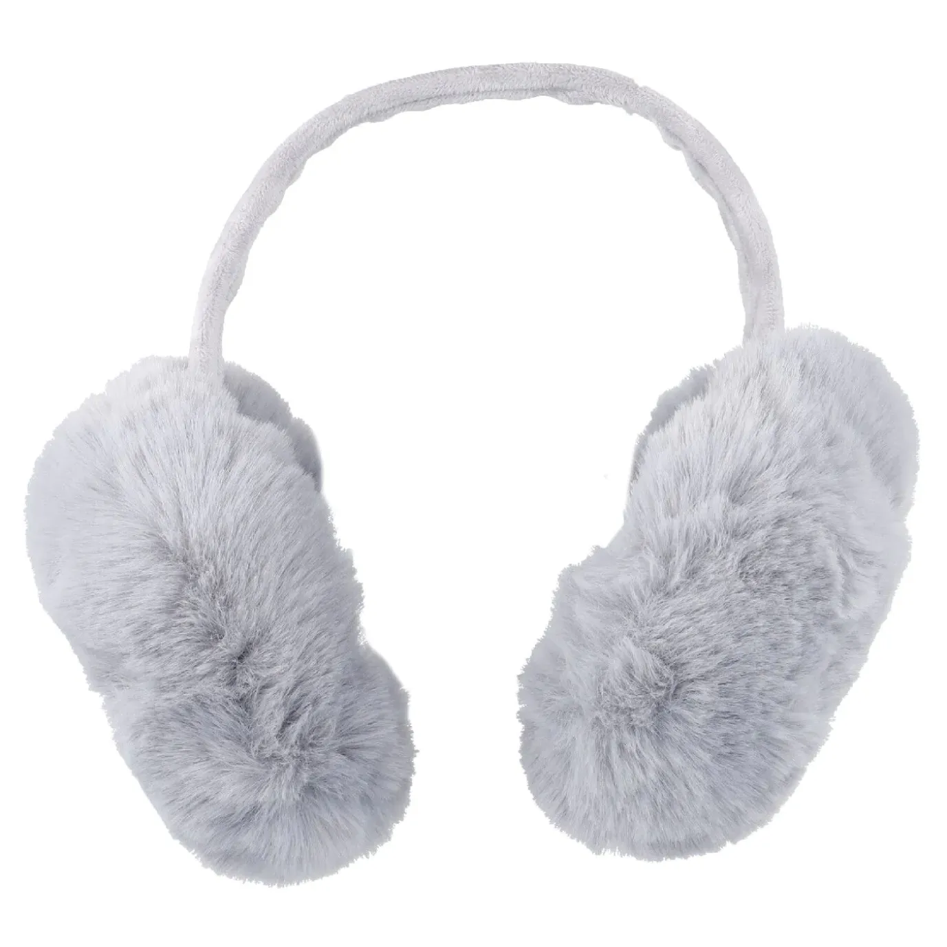 Ohrenwärmer Fluffy XXL, Grau