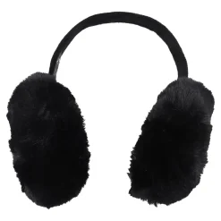 Ohrenwärmer Fluffy XXL, Schwarz